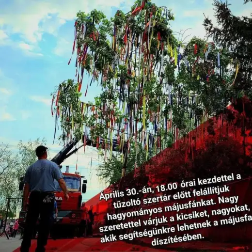 Stavanie mája-Gabčíkovo