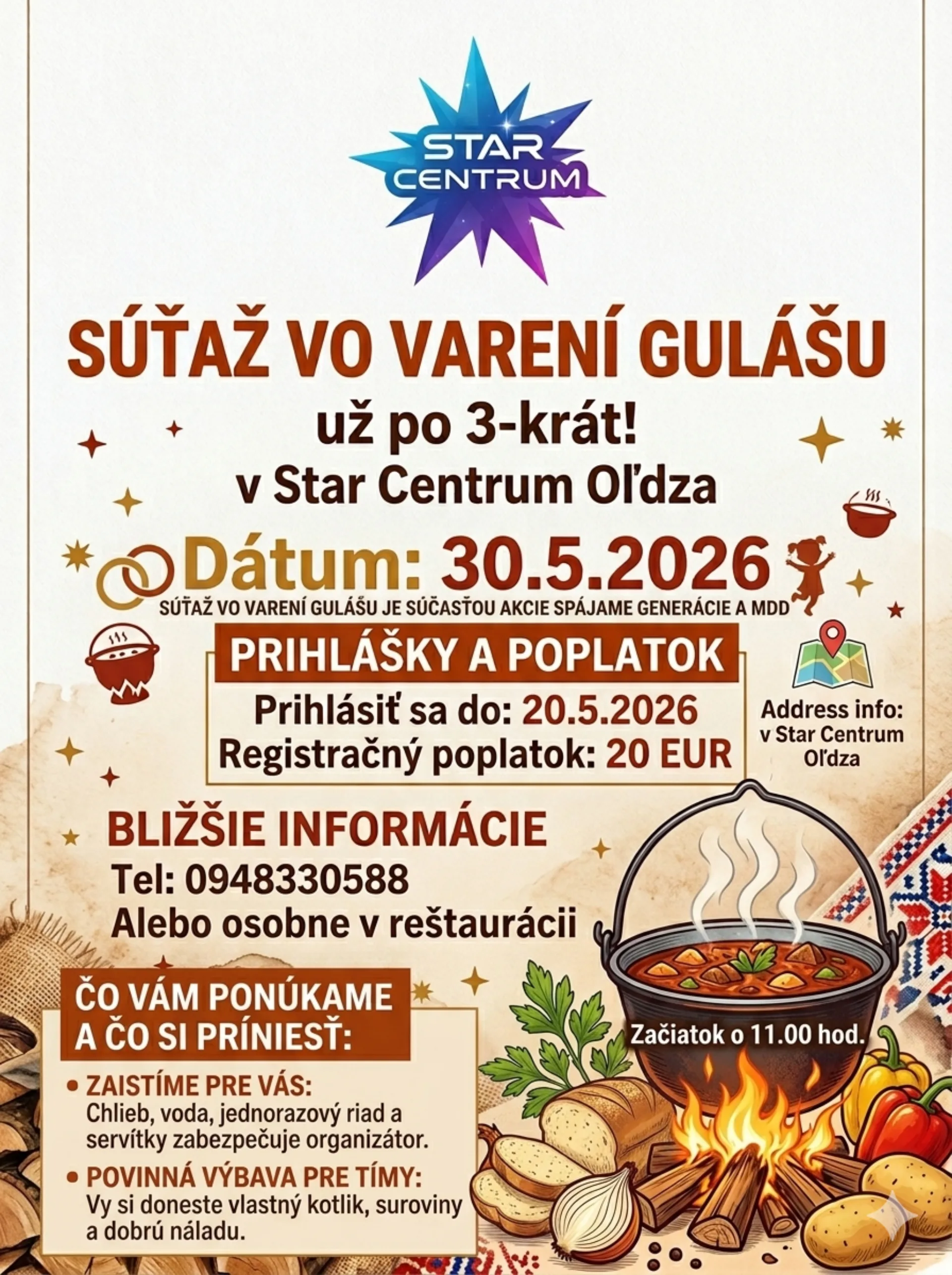 3. ROČNÍK GULÁŠ-PÁRTY