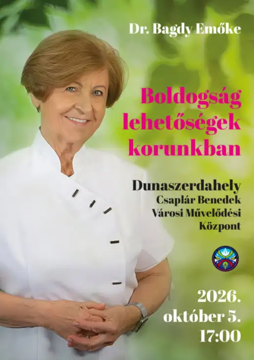 Prof. Dr. Bagdy Emőke: Možnosti šťastia v našej dobe