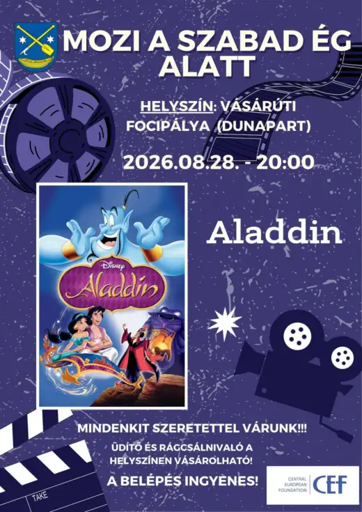 Kino pod holým nebom-Aladdin