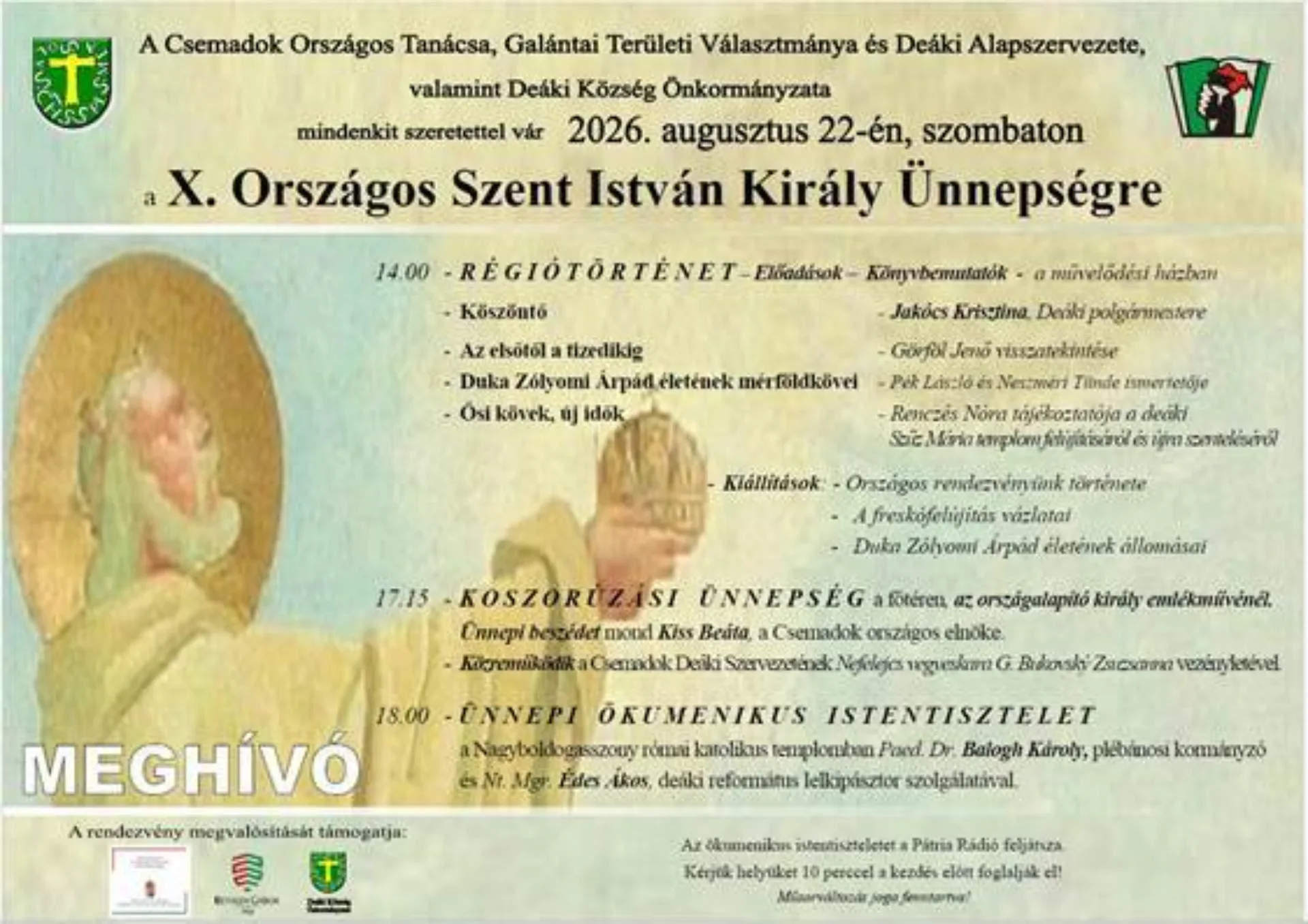 X. celoslovenské oslavy svätého kráľa Štefana