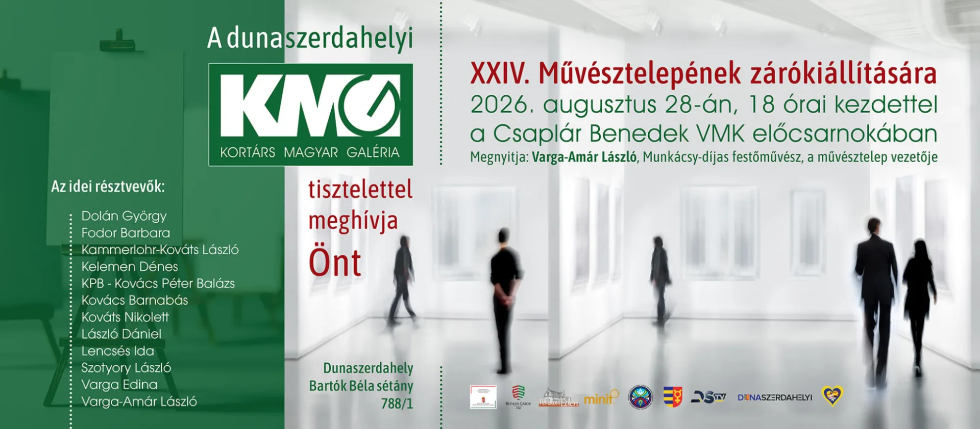 Záverečná výstava XXIV. Umeleckej kolónie v Csaplári