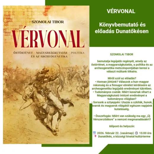 Prezentácia knihy_Szomolai Tibor-Vérvonal