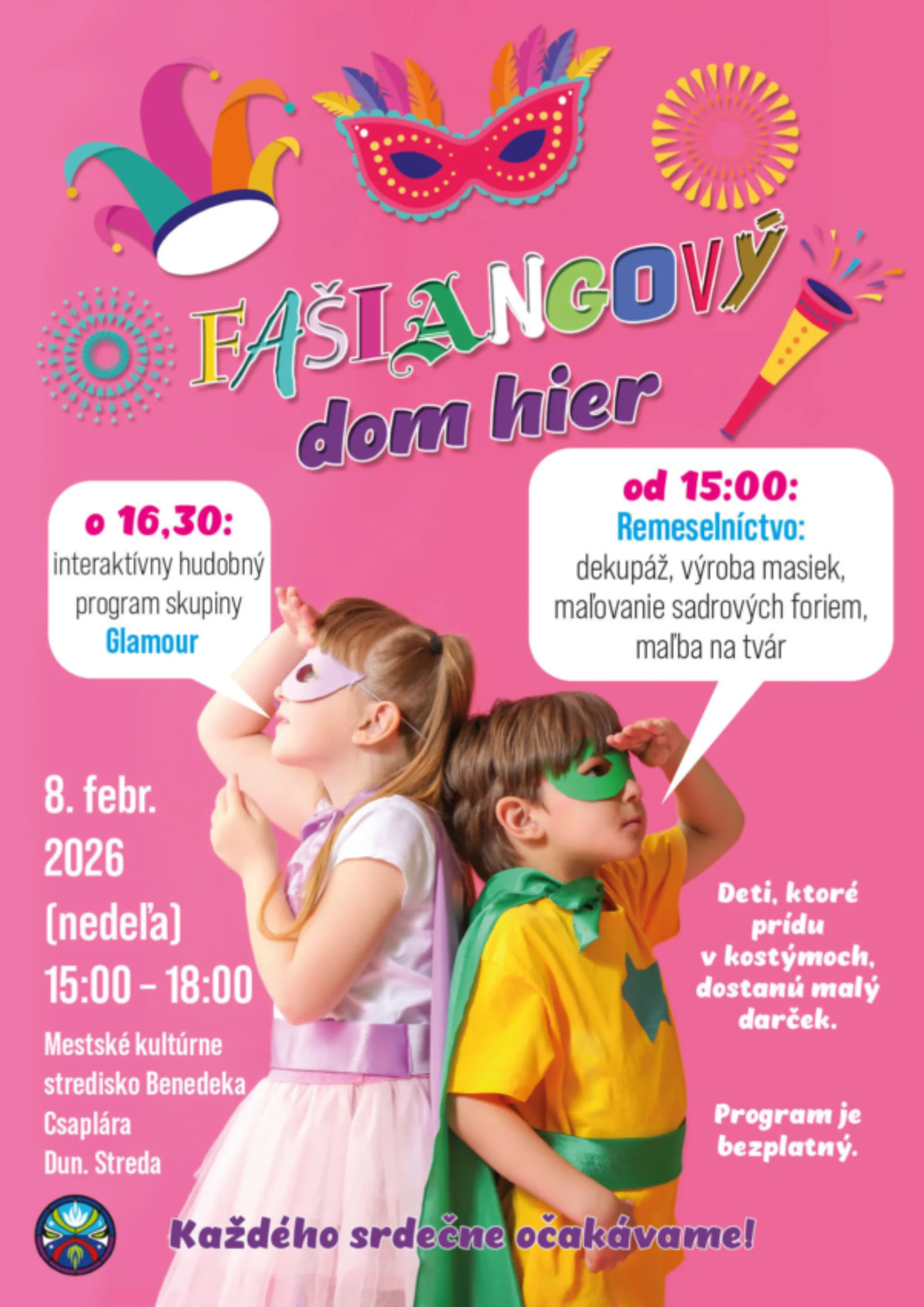 Fašiangový dom hier