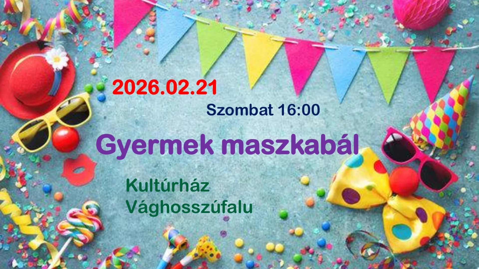 Detský maškarný ples