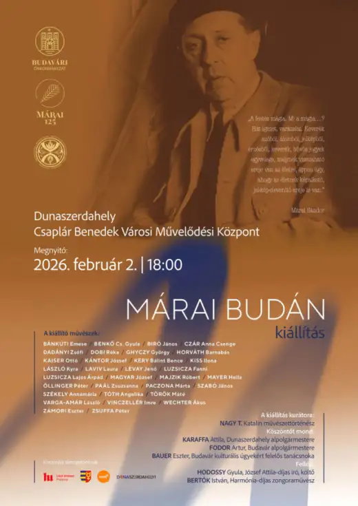 MÁRAI V BUDÍNE – vernisáž výstavy