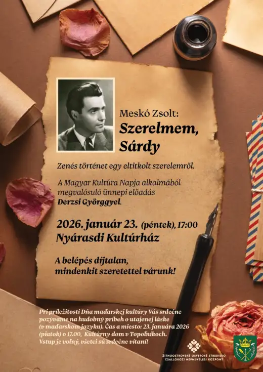 Predstavenie: "Szerelmem, Sárdy"