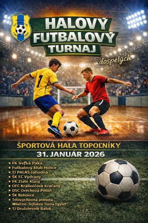 Halový futbalový turnaj