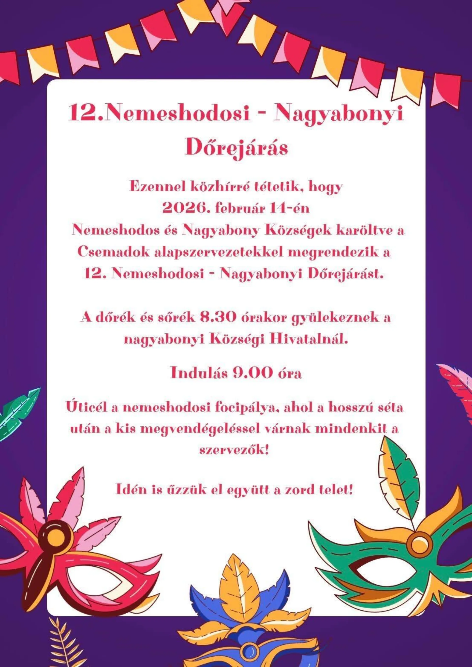 12. Dőrejárás vo Veľkom Blahove