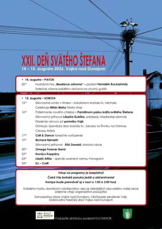 XXII. DEŇ SVÄTÉHO ŠTEFANA