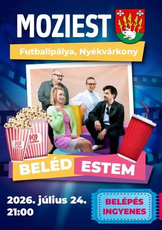Letné filmové premietanie pod holým nebom