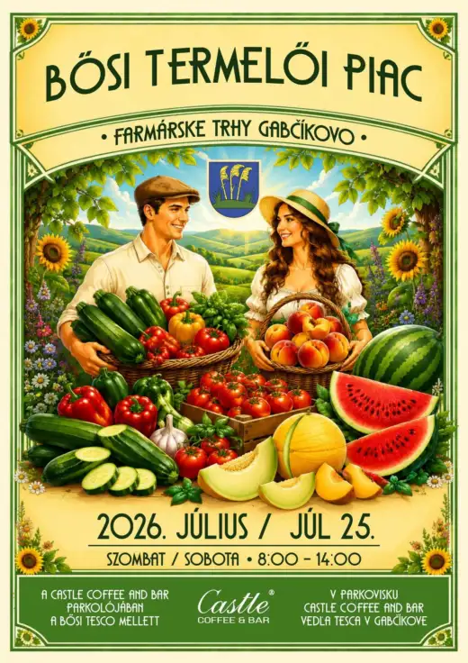 Farmárske trhy Gabčíkovo