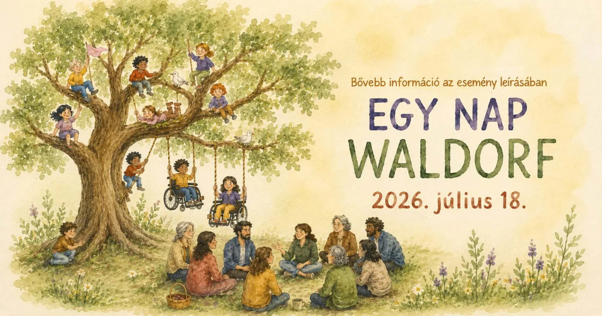 Jednodňové komunitné podujatie Waldorfu.