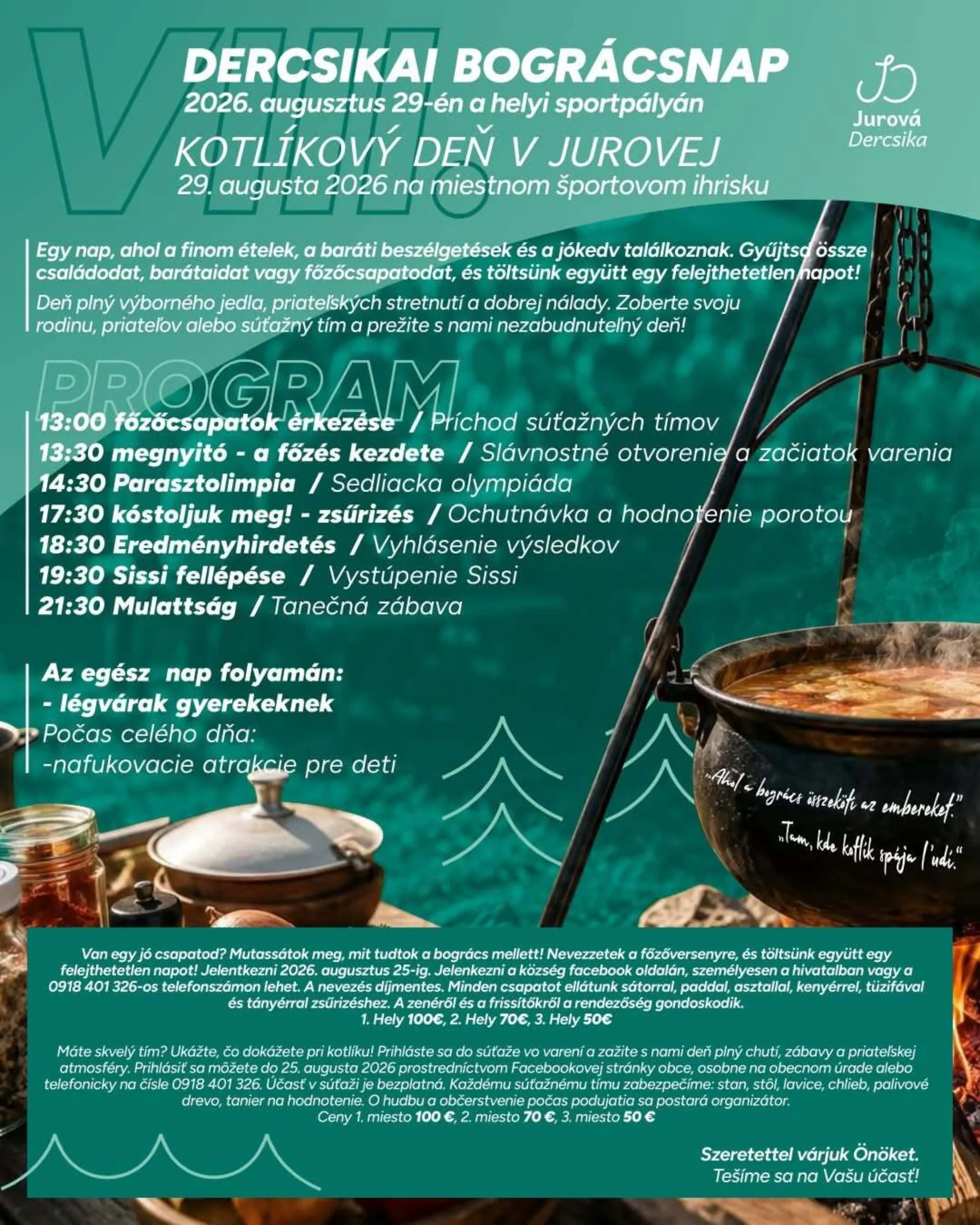 Kotlíkový deň v Jurovej