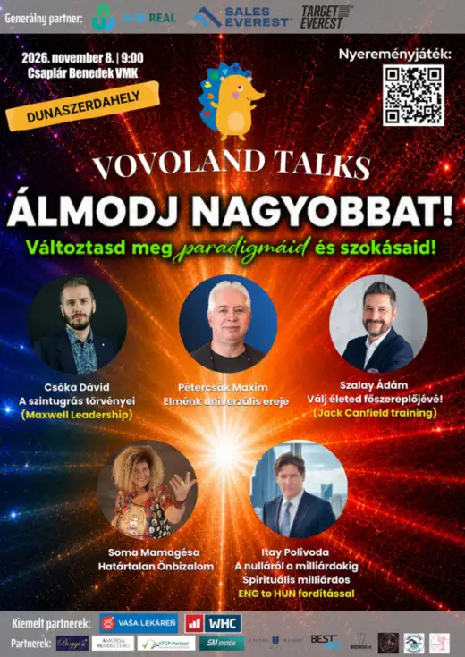 Vovoland Talks - SNÍVAJTE VO VÄČSOM!