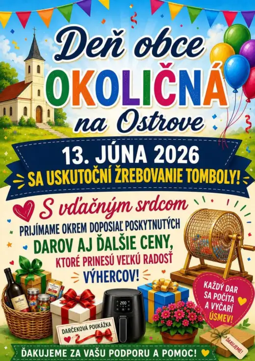Deň obce-Okoličná na Ostrove