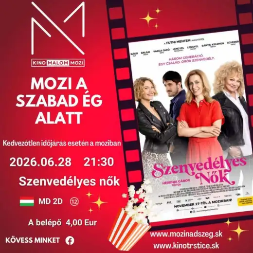 Letné kino pod hviezdami