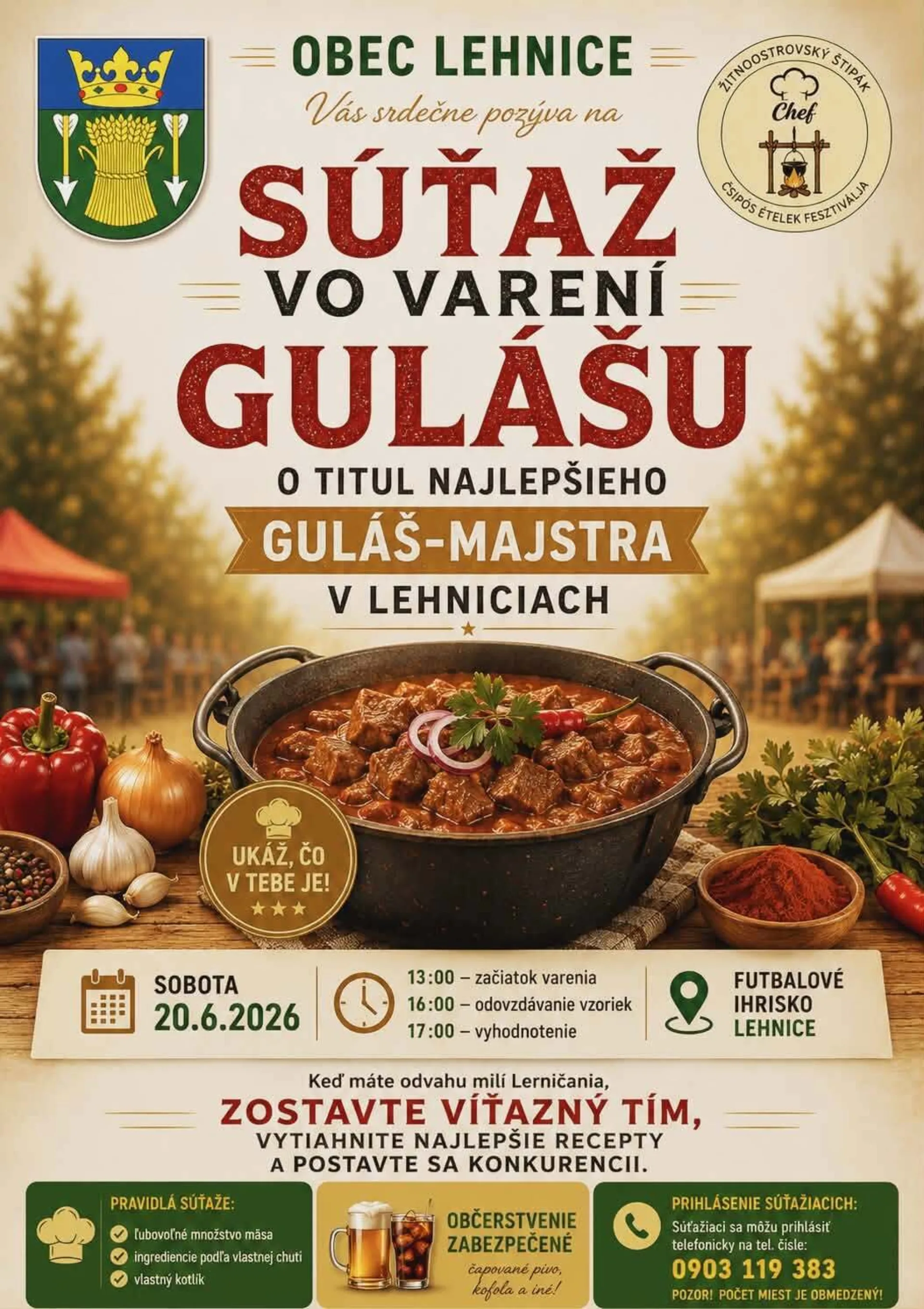 Súťaž vo varení guláša