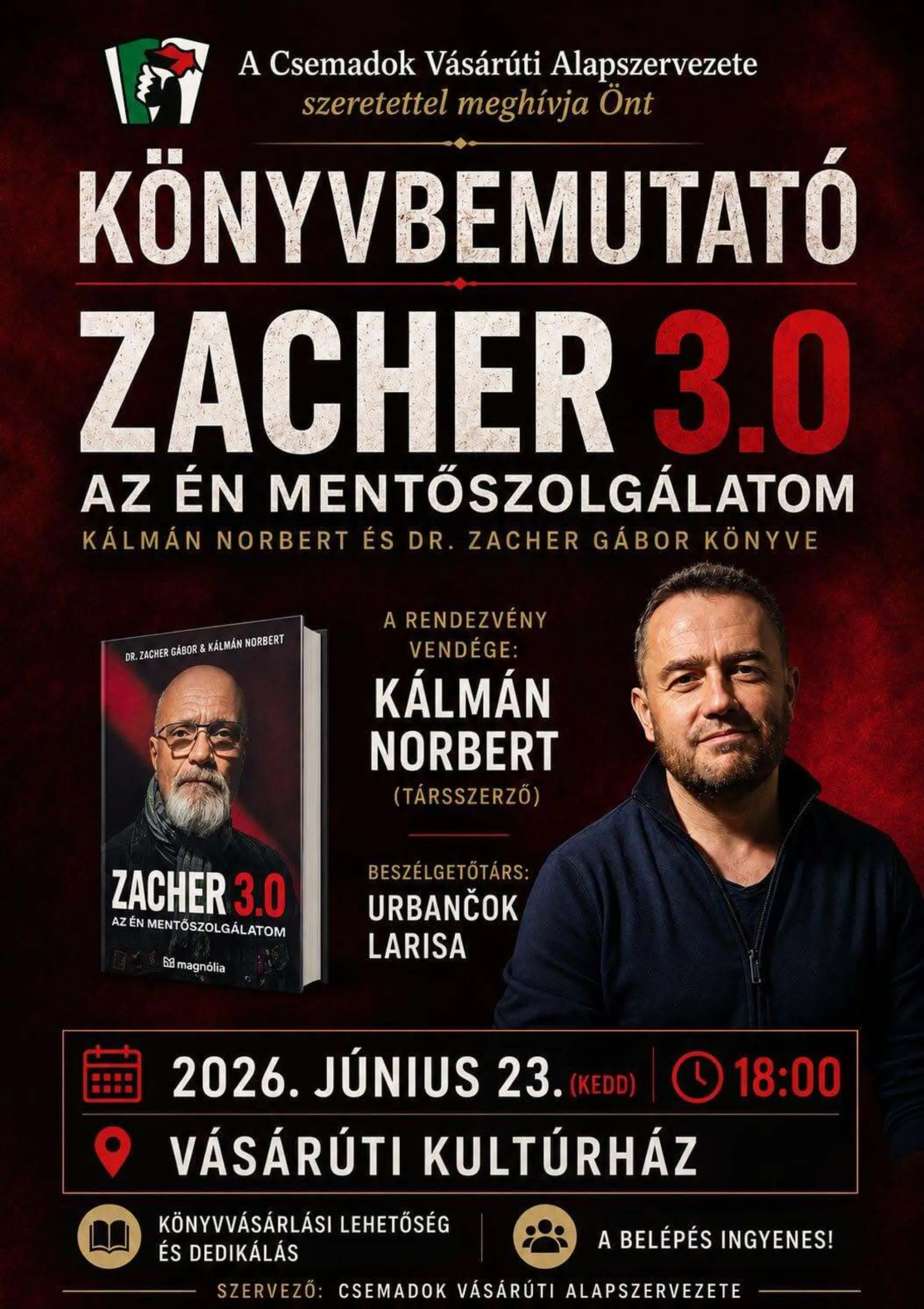 Prezentácia knihy: Zacher 3.0
