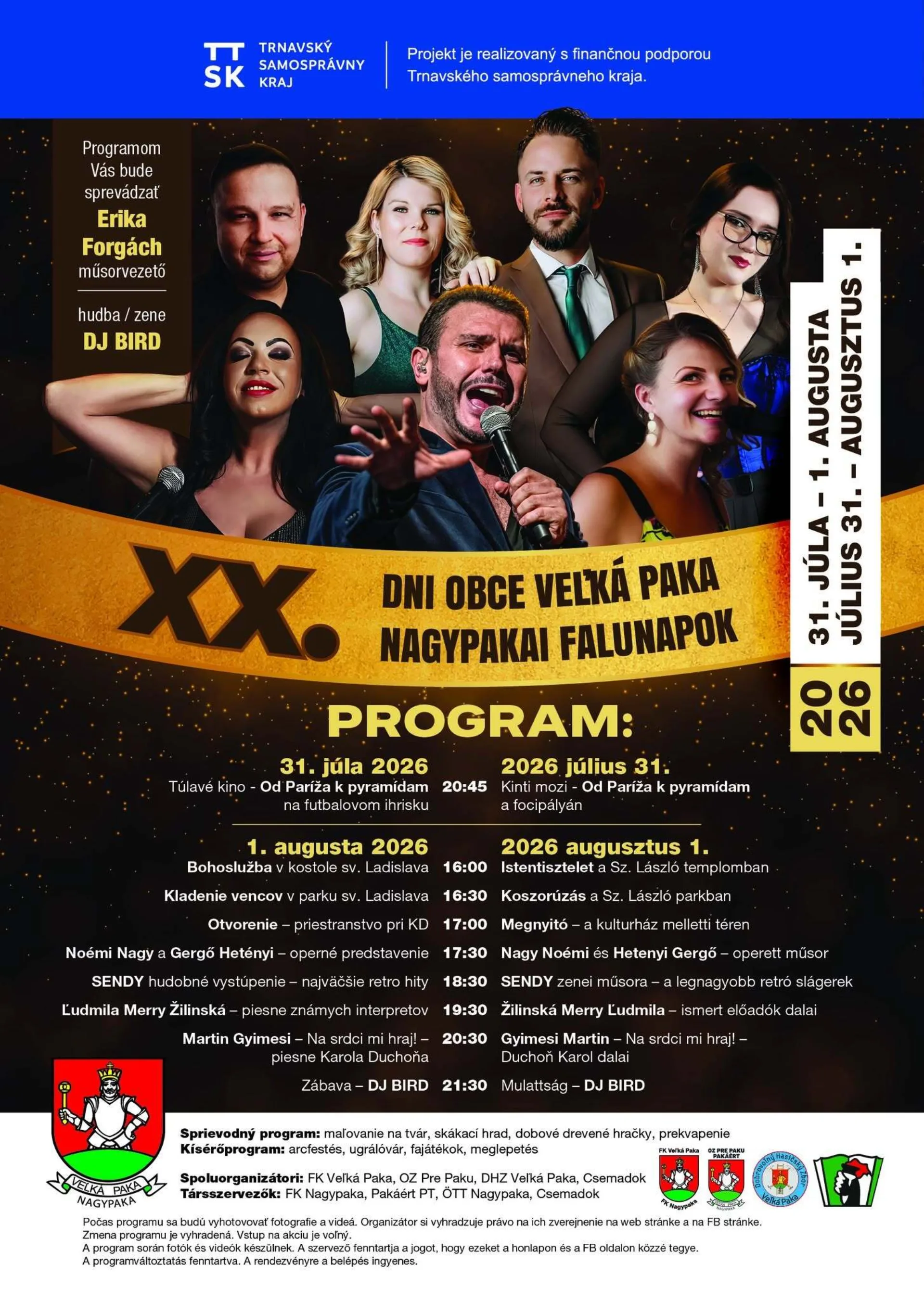 XX. Deň obce -Veľká Paka