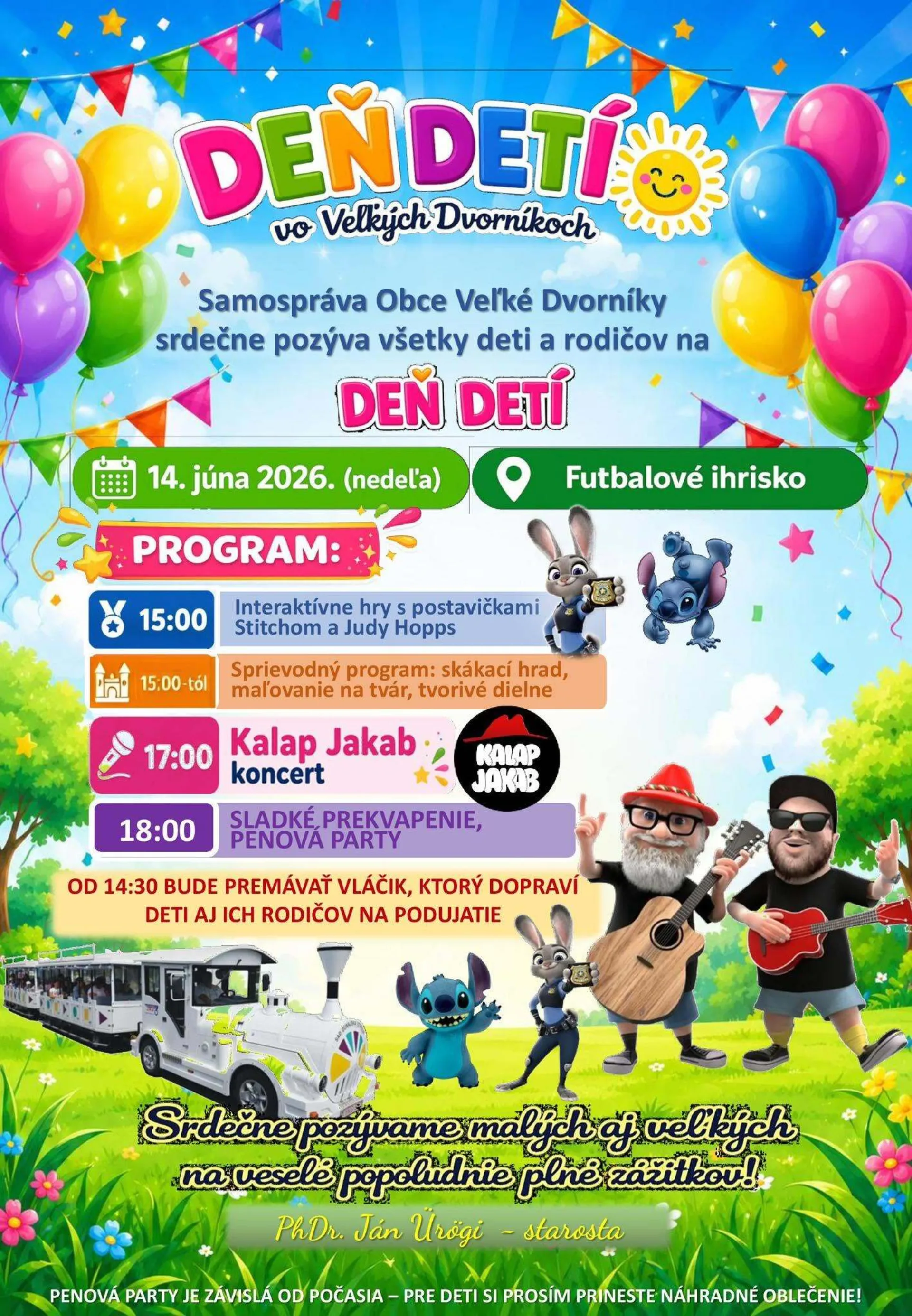 Deň detí-Veľké Dvorníky
