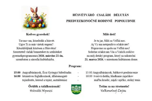 Predveľkonočné rodinné popoludnie