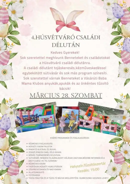 4. Veľkonočné rodinné popoludnie