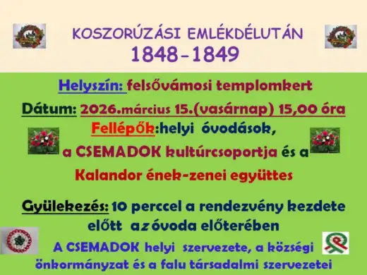 Spomienkové podujatie – 15. marec