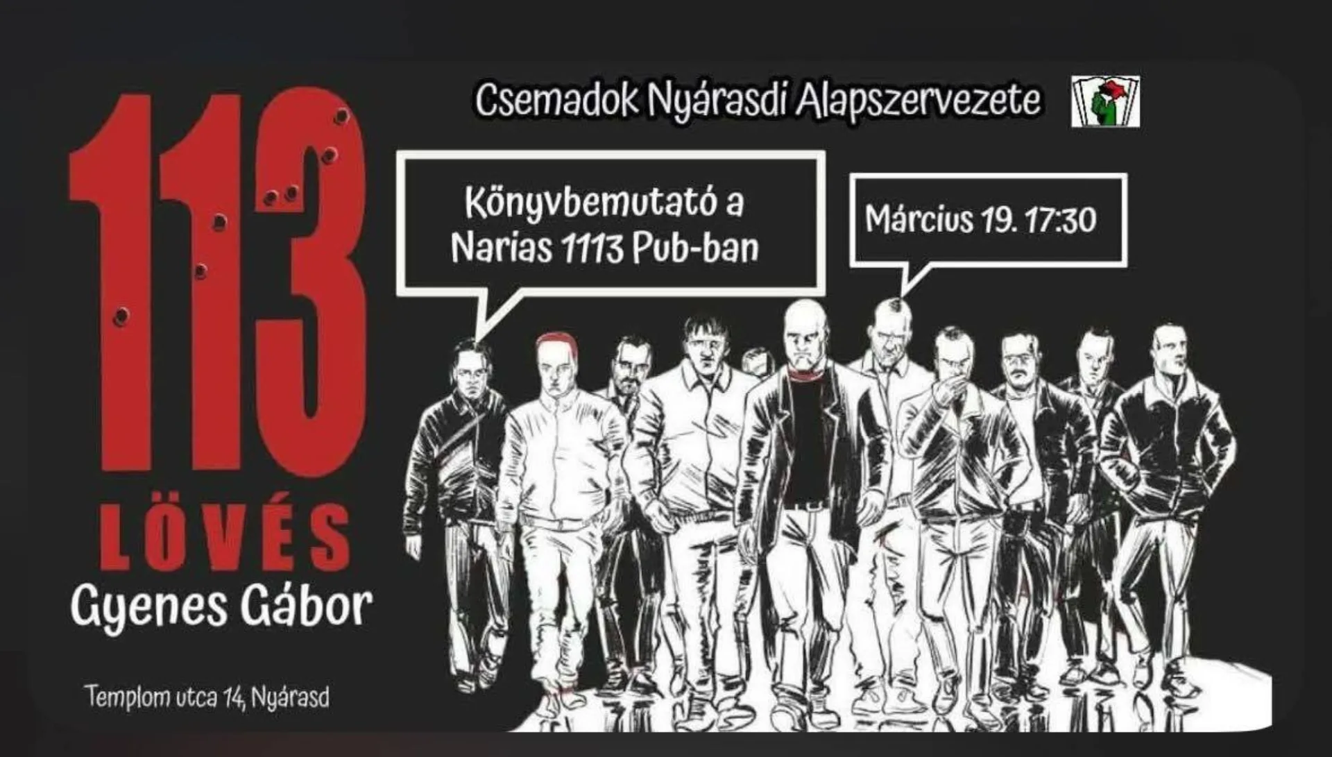 Prezentácia knihy_113 lövés-Gyenes Gábor