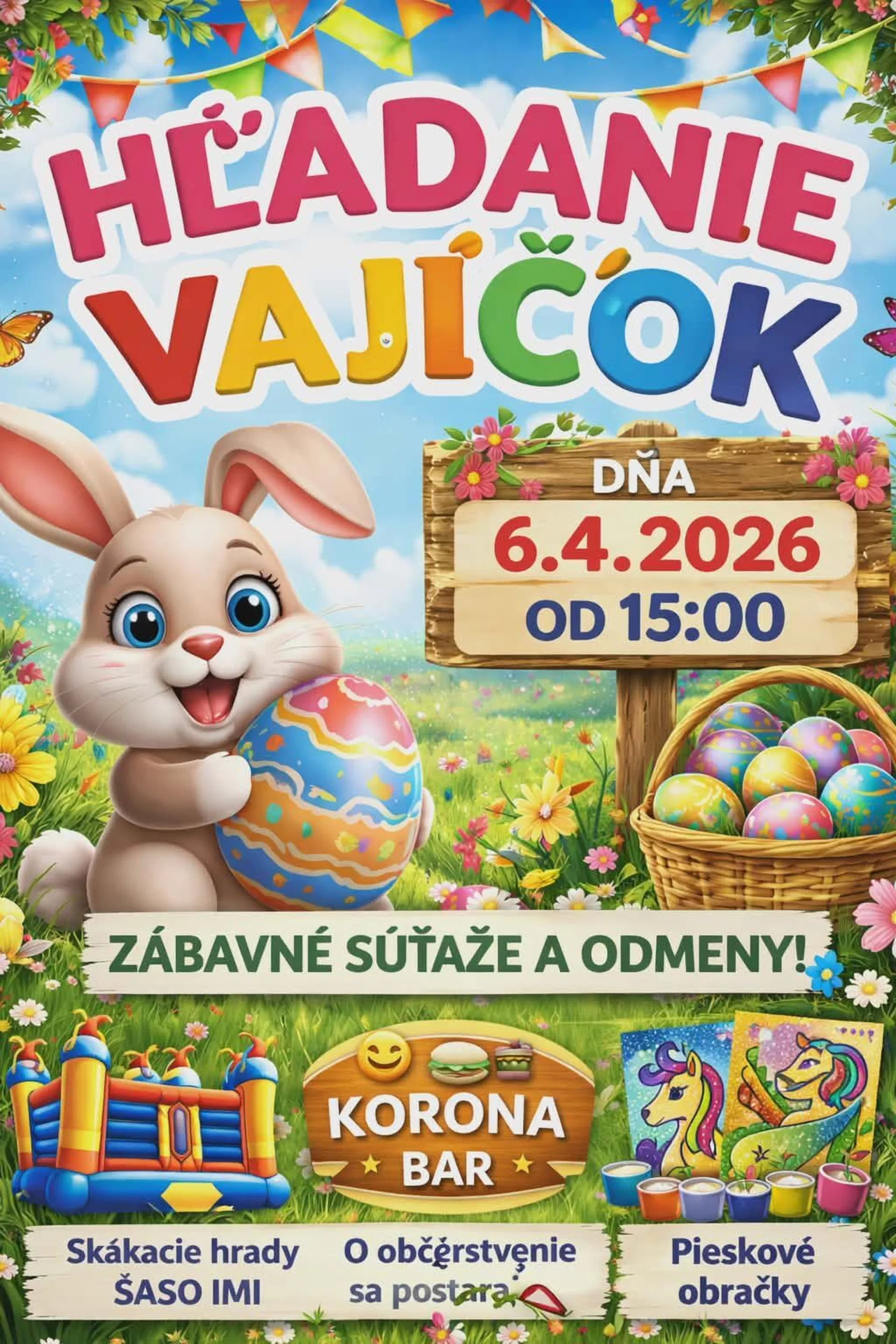 Veľkonočný pondelok- Hľadanie vajíčok