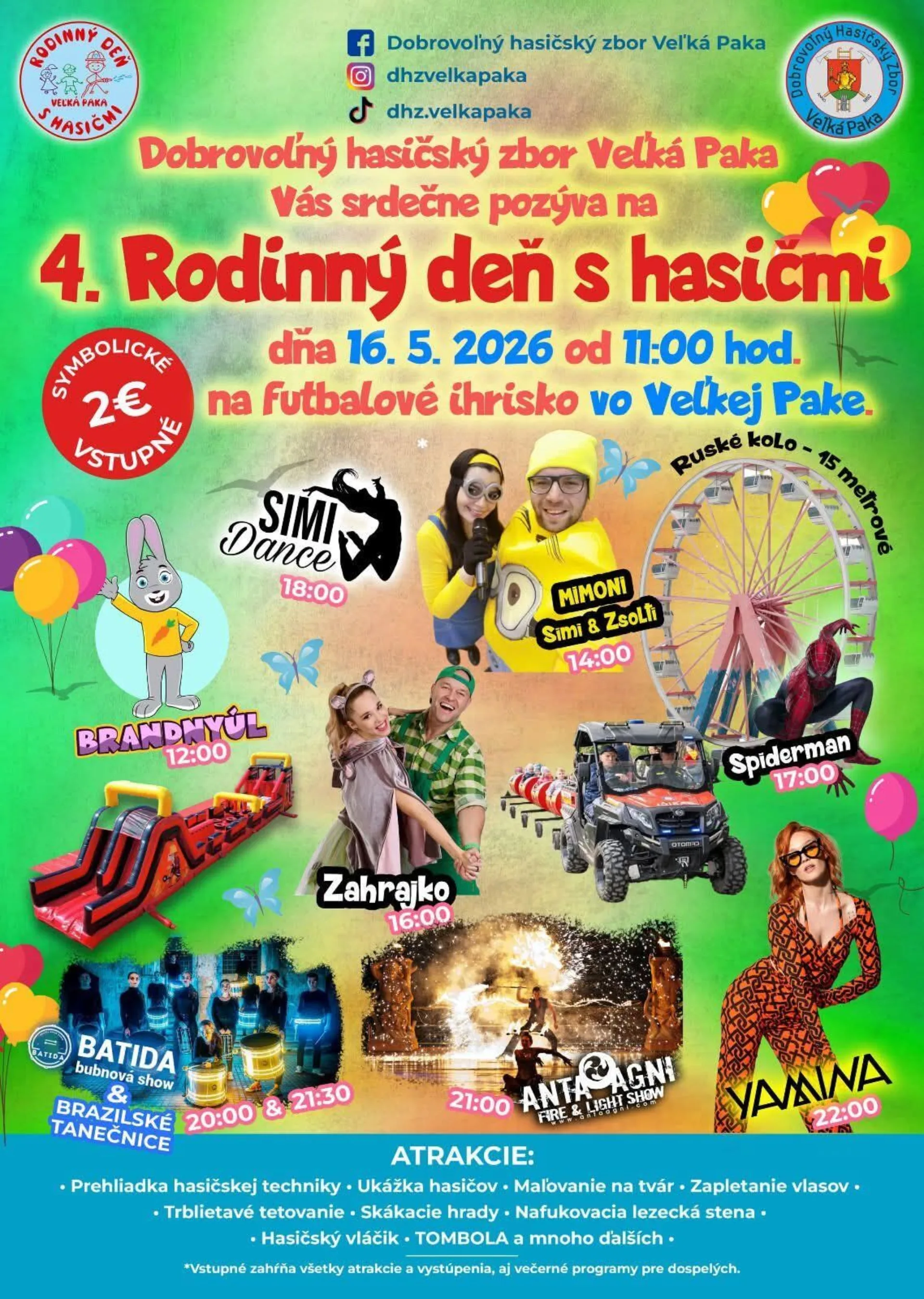 4. Rodinný deň s hasičmi