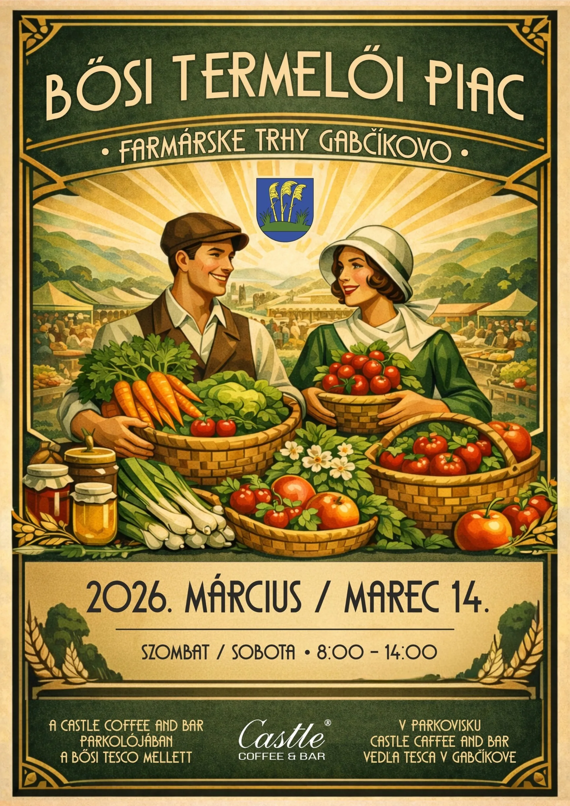 Farmársky trh v Gabčíkove