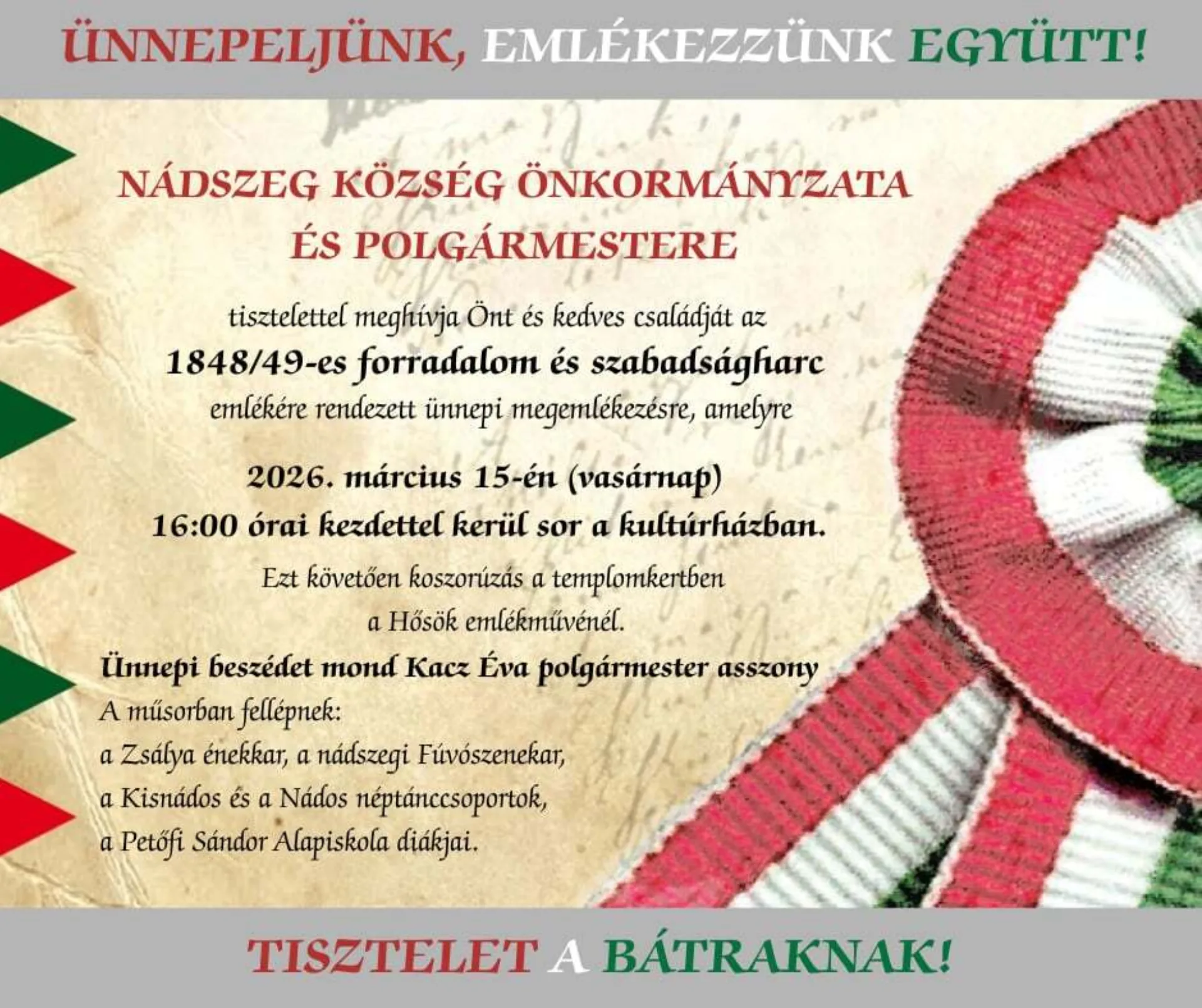 Spomienkové podujatie – 15. marec