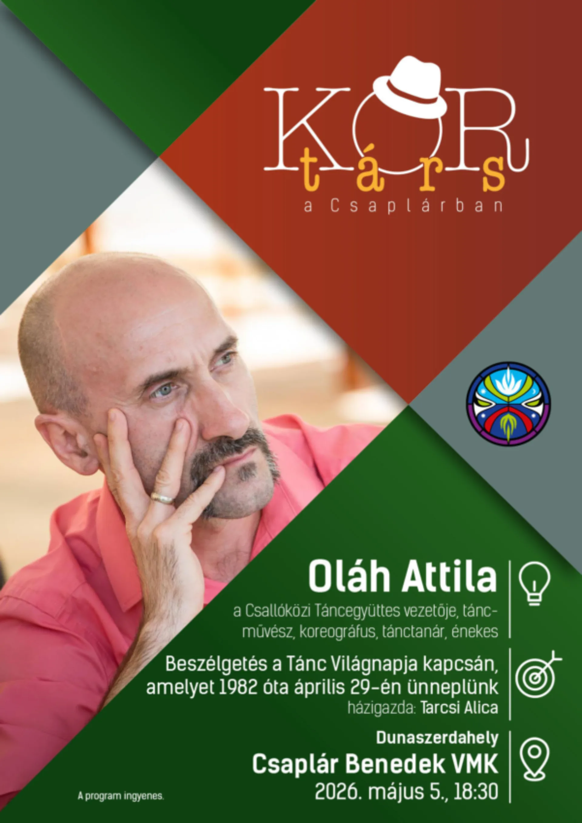 Súčasník v Csaplári: Oláh Attila