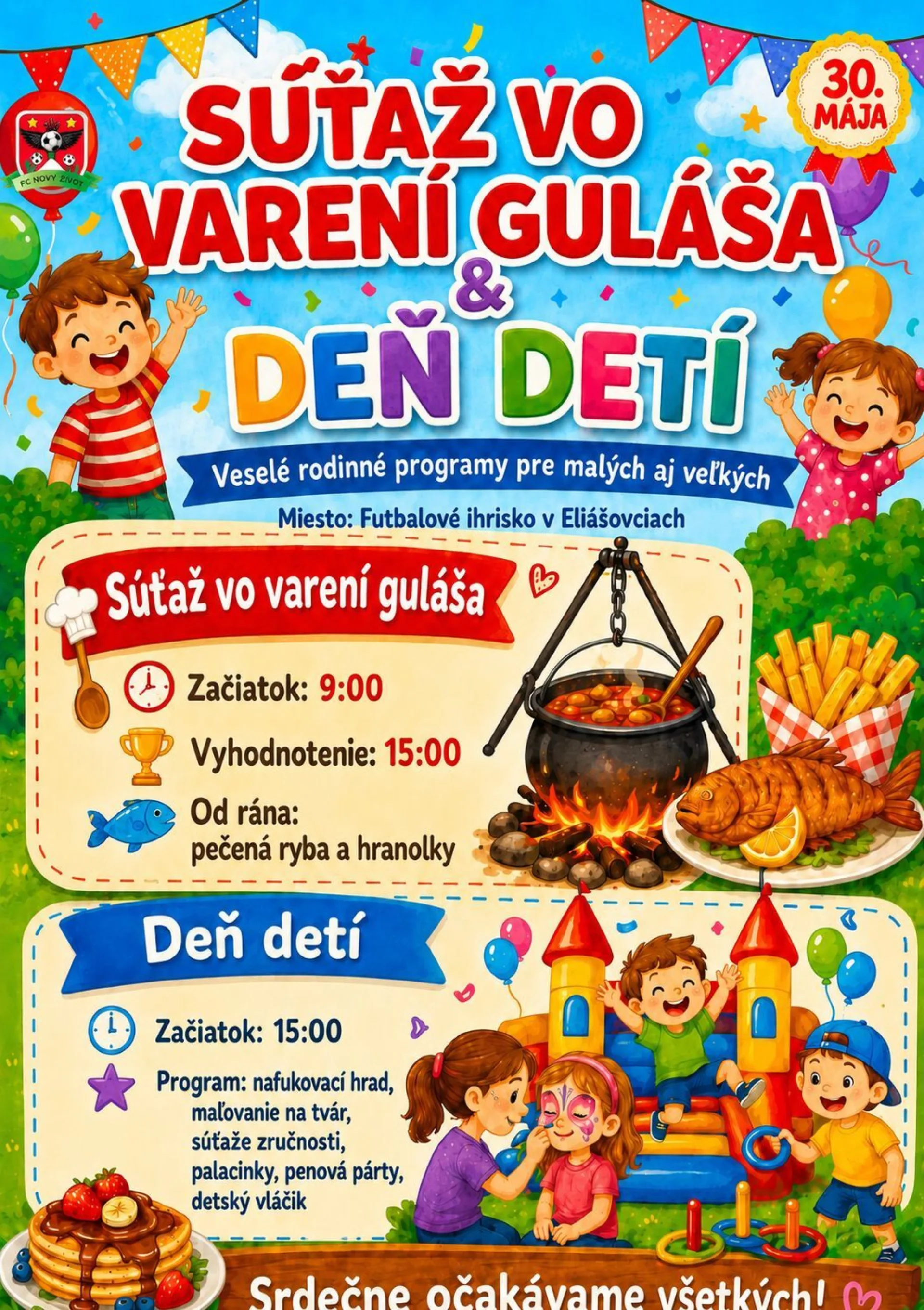 Súťaž vo varení guláša a Deň detí