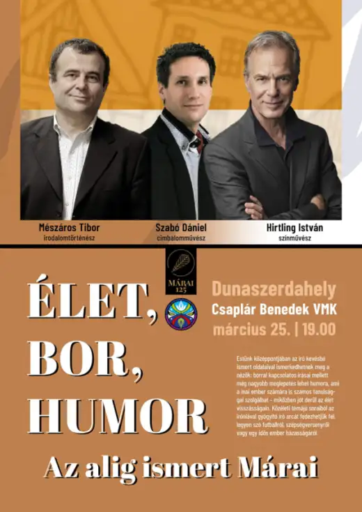 Život, víno, humor. Málo známy Márai