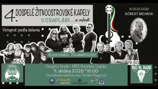 4. Dospelé žitnoostrovské kapely ... a mladí
