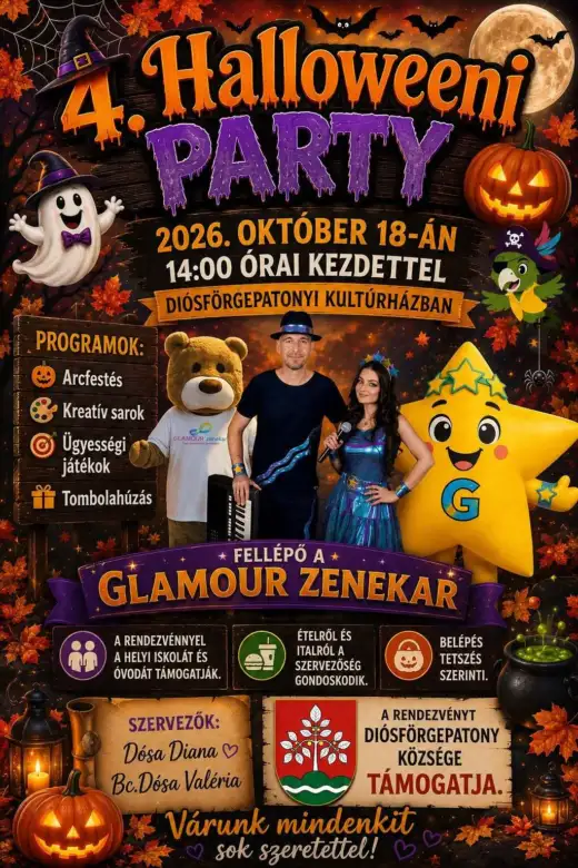 4. Halloweenska párty