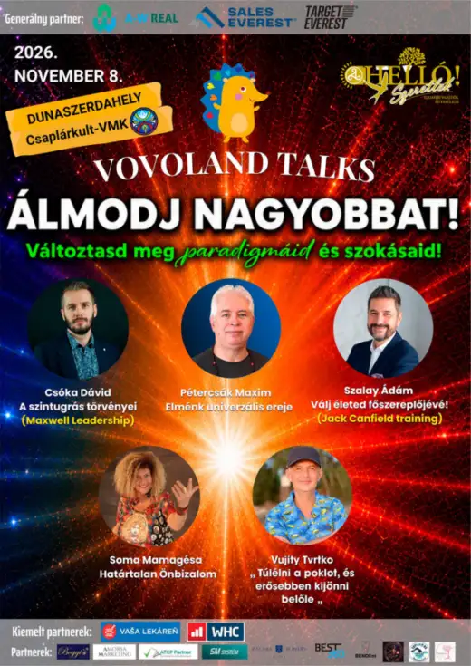Vovoland Talks - SNÍVAJTE VO VÄČSOM!