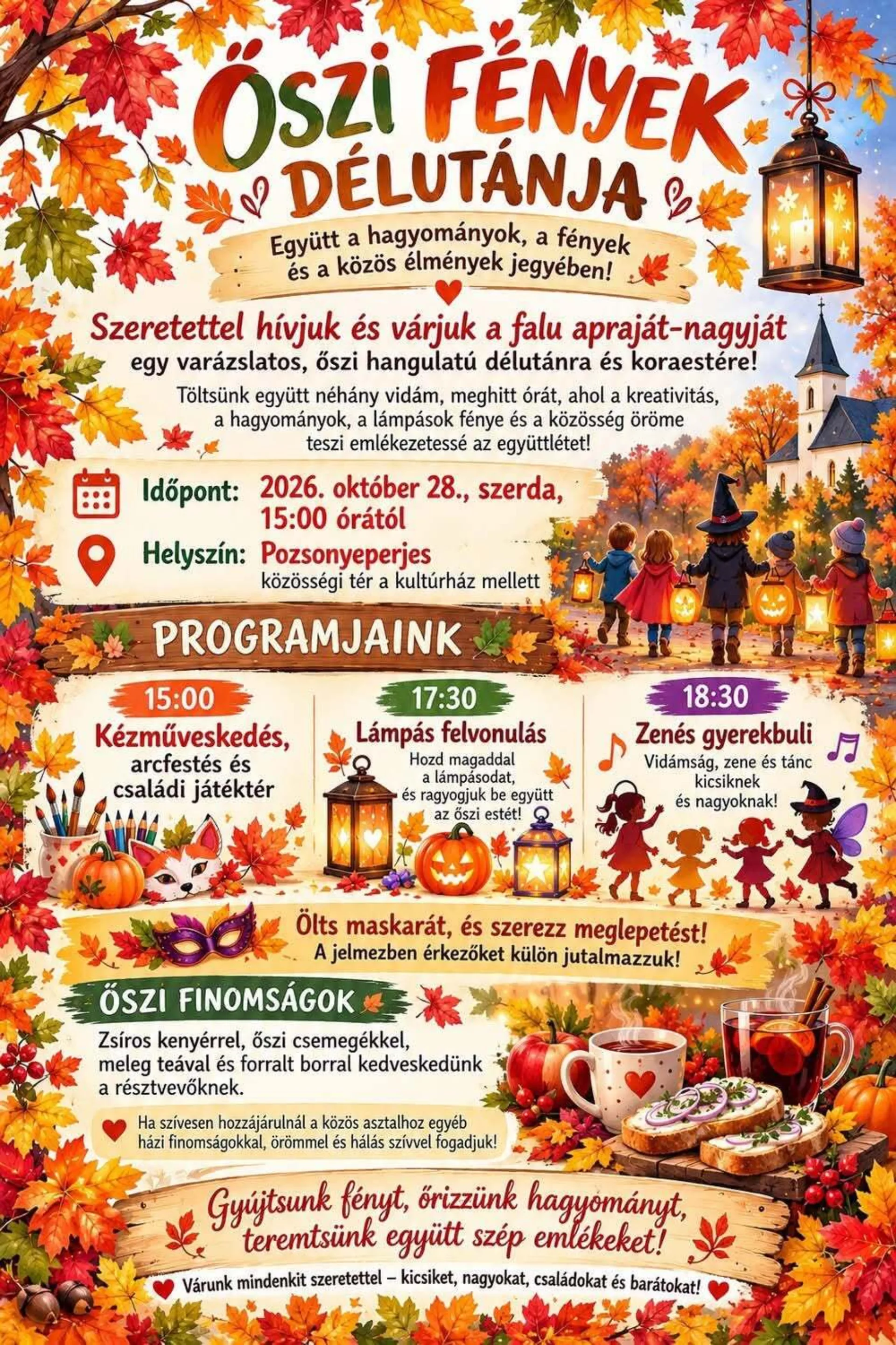 JESENNÉ POPOLUDNIE SVETIEL