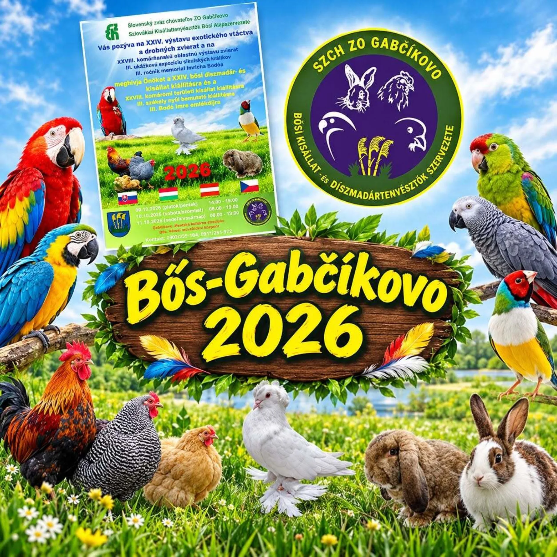 XXIV. výstava exotického vtáctva a drobných zvierat