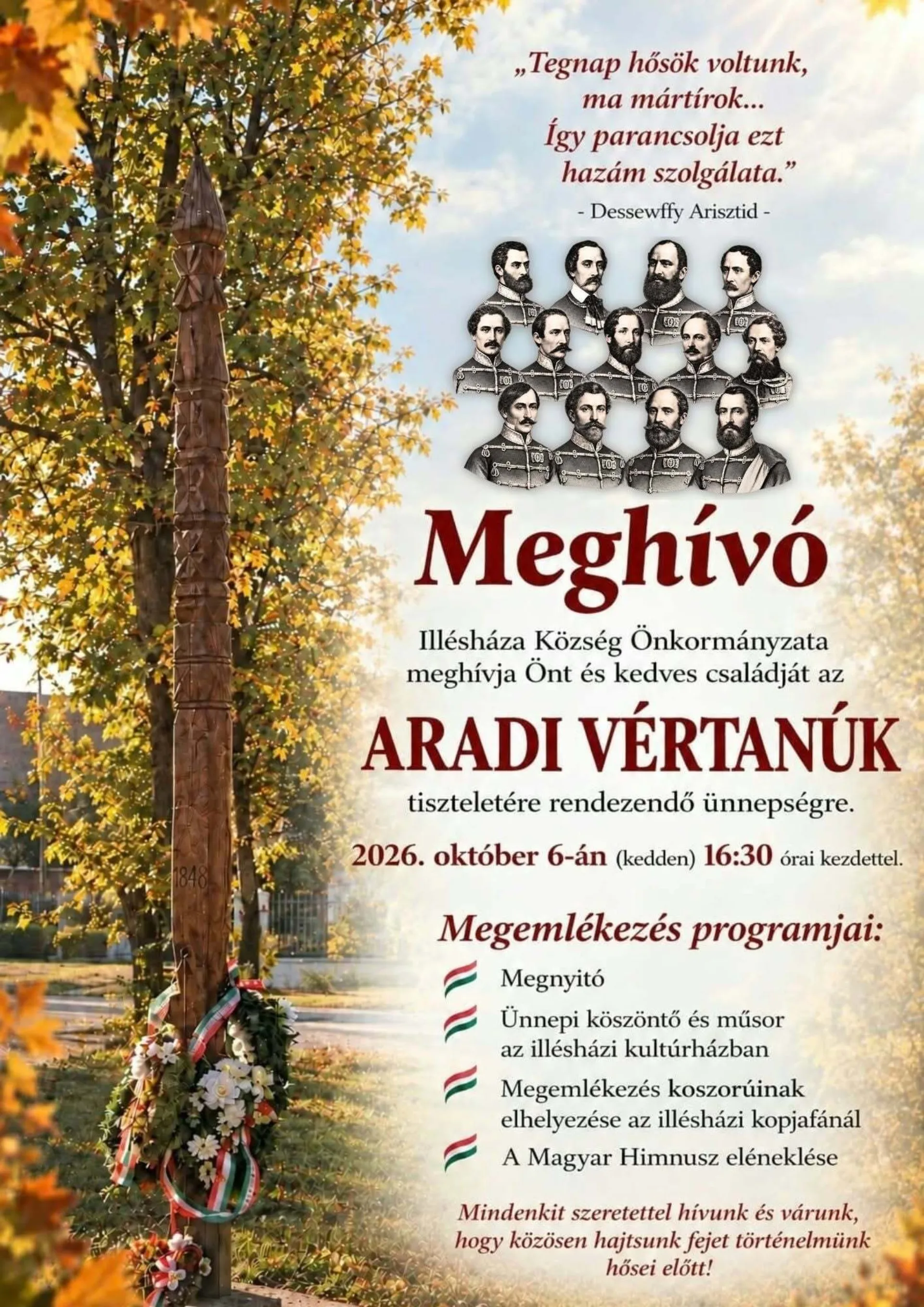 Pamätný deň Aradských mučeníkov