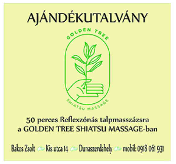 Golden Tree Shiatsu Massage Dunajská Streda Dunaszerdahely 15